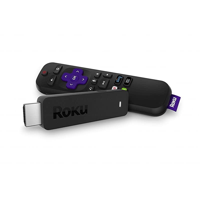 Streaming Stick | Portable PowerPacked Player with Voice Remote with TV Power and Volume 2017 Renewed