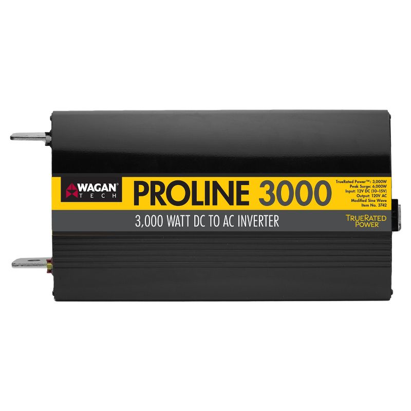 Wagan 3000 Watt Proline MSW Power Inverter Black