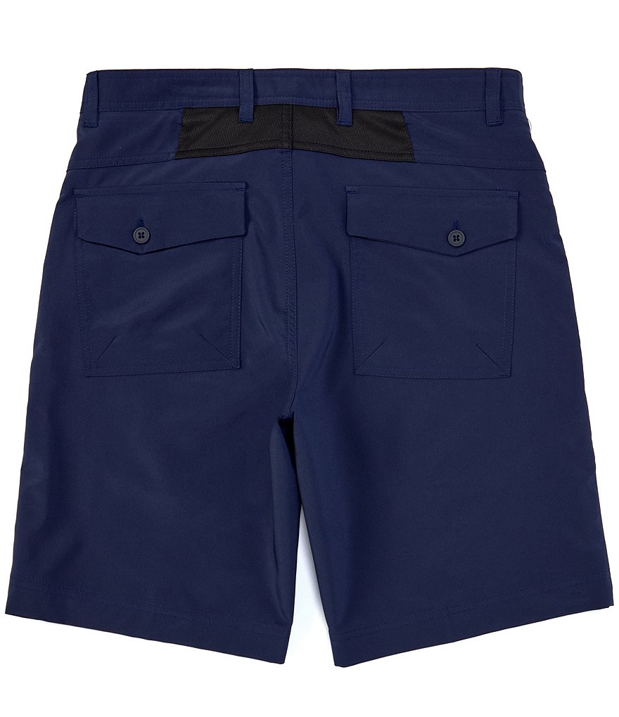 Redsand Elastic Waist Colorblock 20#double; Outseam Volley Shorts