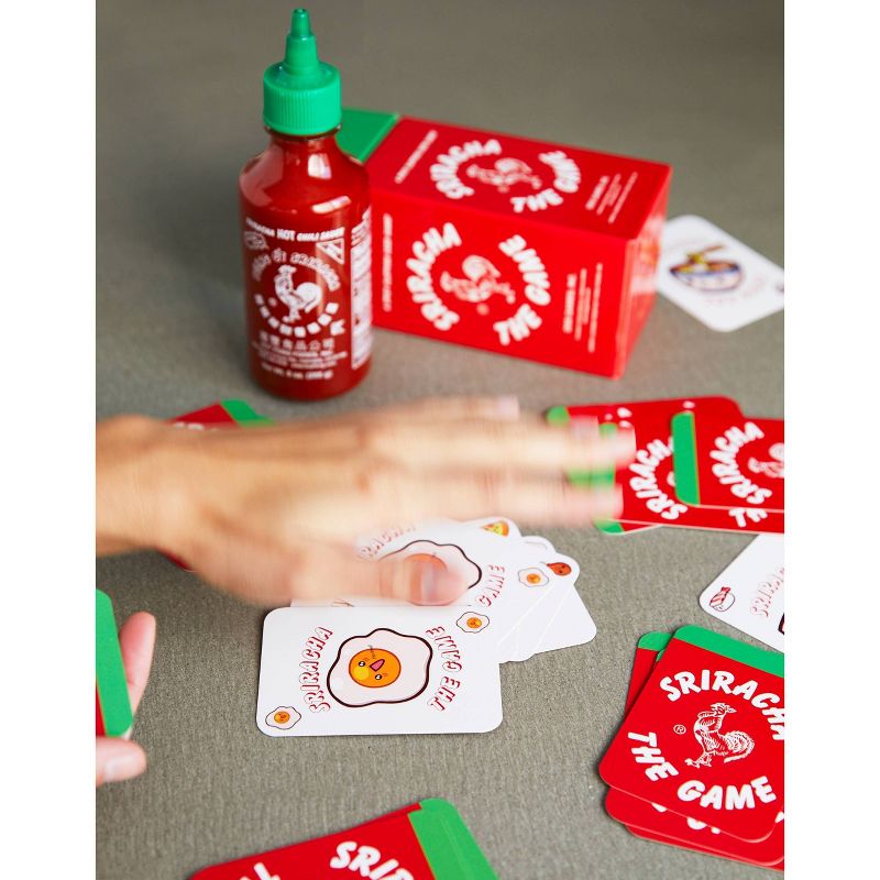 The Sriracha Game a Spicy Slapping Card Game