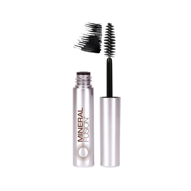 Mineral Fusion Mini Volumizing Mascara - Jet - 0.13 fl oz
