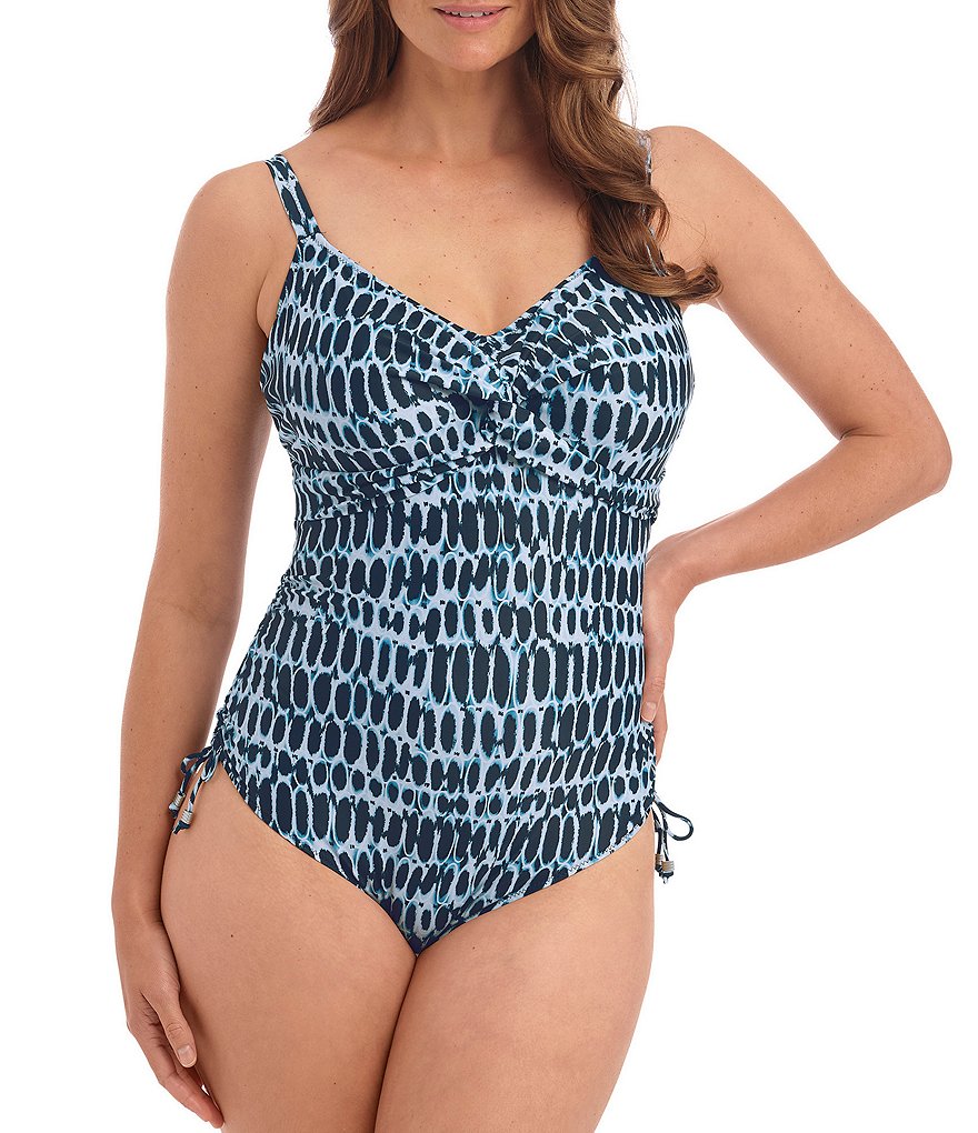 Fantasie Monteverde Underwire V-Neck One Piece Swimsuit
