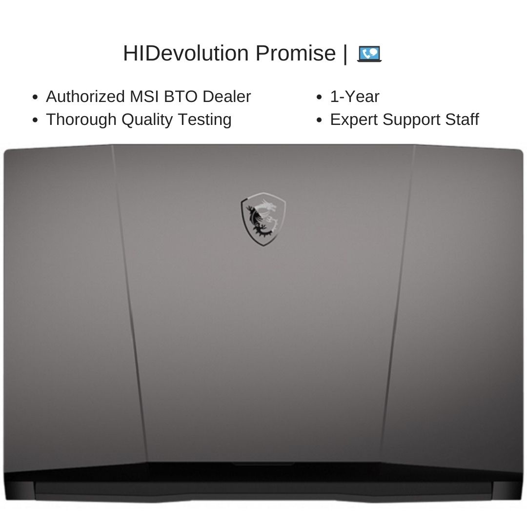 [2021] HIDevolution MSI Crosshair 17 A11UCK 17.3" FHD 144Hz, 2.3 GHz i7-11800H, RTX 3050, 32 GB 3200MHz RAM, 4 TB PCIe SSD