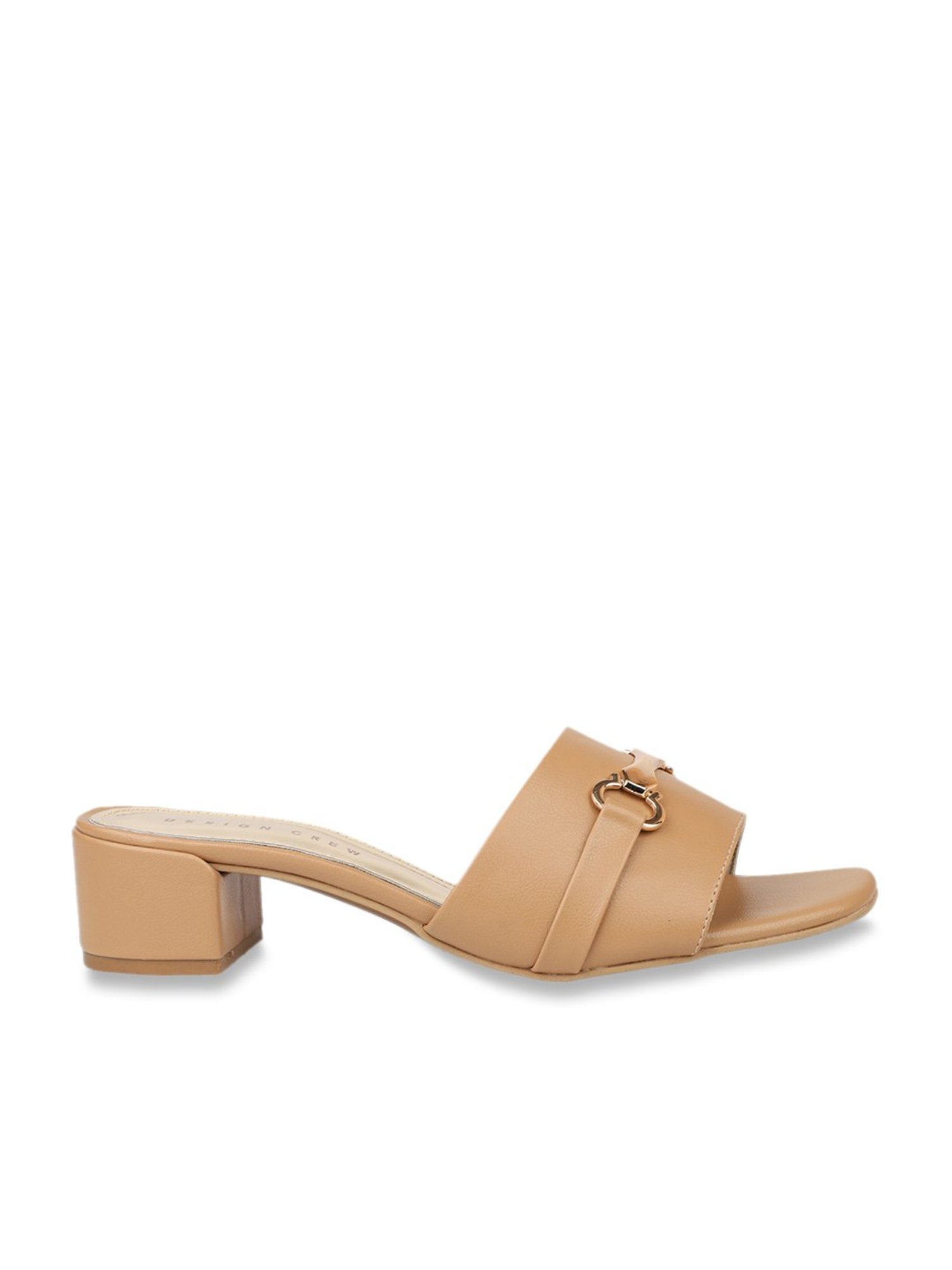 Design Crew Women's Beige Casual Sandals