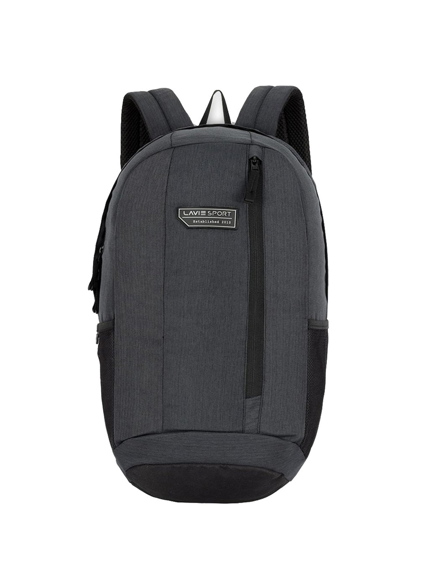 Lavie Sport Black Polyester Solid Backpack - 22 Ltrs