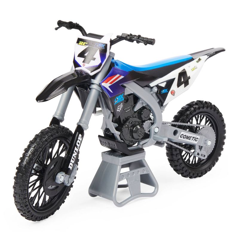 Supercross - 1:10 Scale Die Cast Collector Motorcycle - Ricky Carmichael