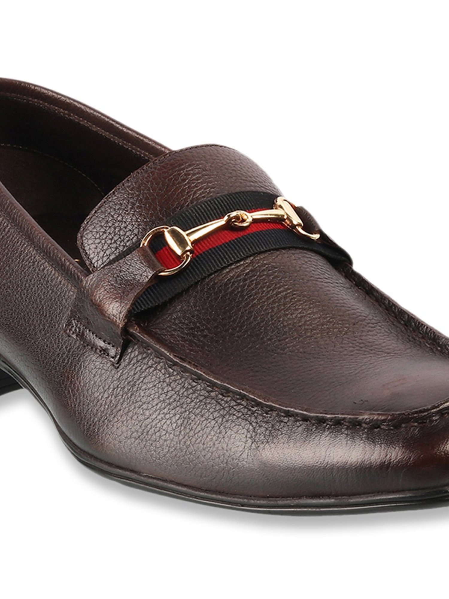 Tresmode Men's Brown Formal Loafers