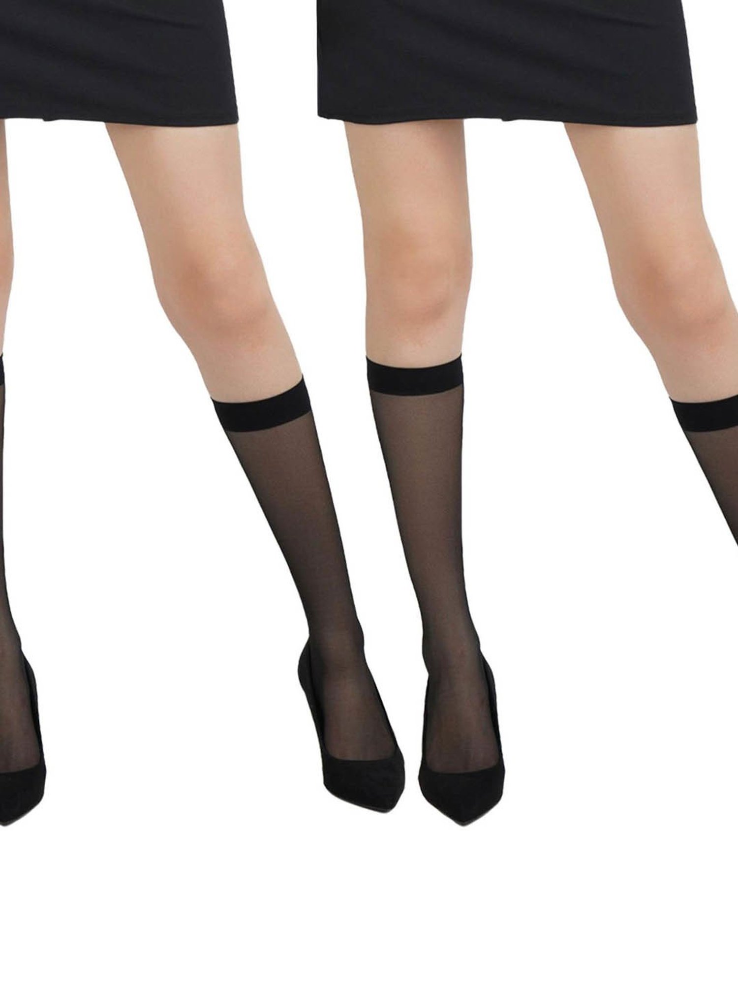 Da Intimo White Lace Stockings