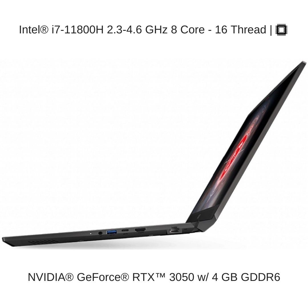 [2021] HIDevolution MSI Crosshair 17 A11UCK 17.3" FHD 144Hz, 2.3 GHz i7-11800H, RTX 3050, 32 GB 3200MHz RAM, 4 TB PCIe SSD