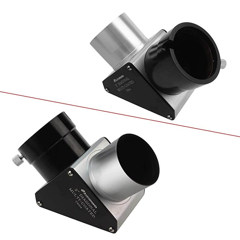 2" 90-Degree Mirror Diagonal with 93% reflectivity Across Visible Spectrum