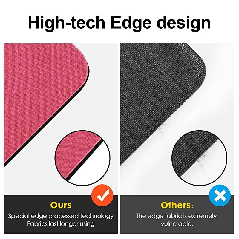 Fabric Case for Kindle Paperwhite 10th 2018 - Thinnest&Lightest Smart Cover with Auto Wake/Sleep - Support Back Cover adsorption(Not fit Kindle 10th 2019 or Kindle oasis3 10th 2019),K10 Pink