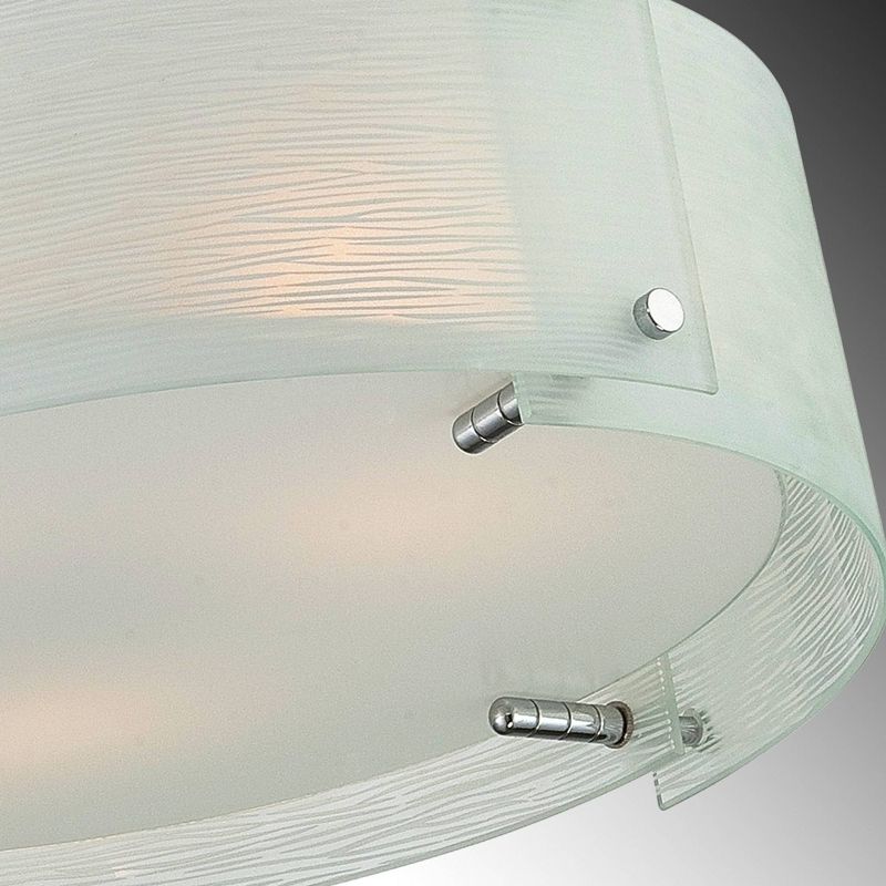 Kaelin 3 Light Flush Mount - Chrome