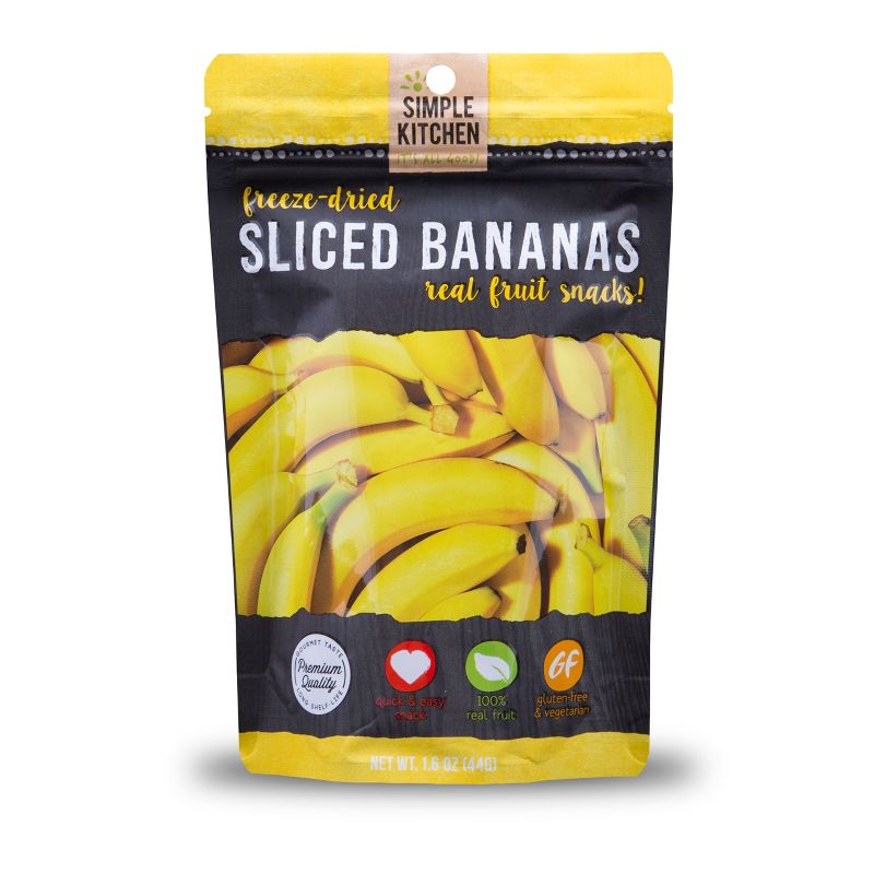 Wise Company Dehydrated Sliced Bananas 4 Servings 6ct