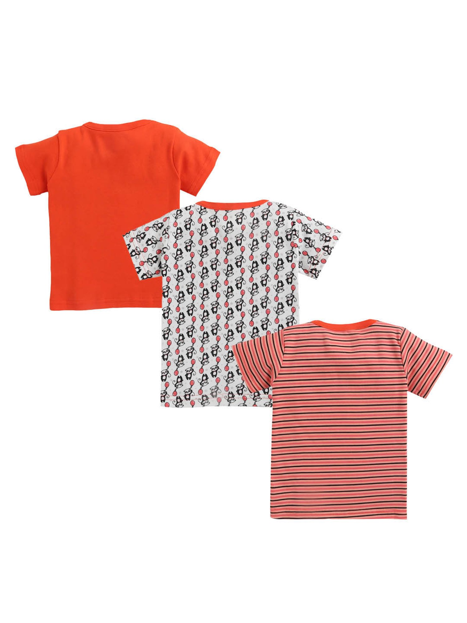 Bumzee Boys Multicolor Printed T-Shirts (Pack Of 3)