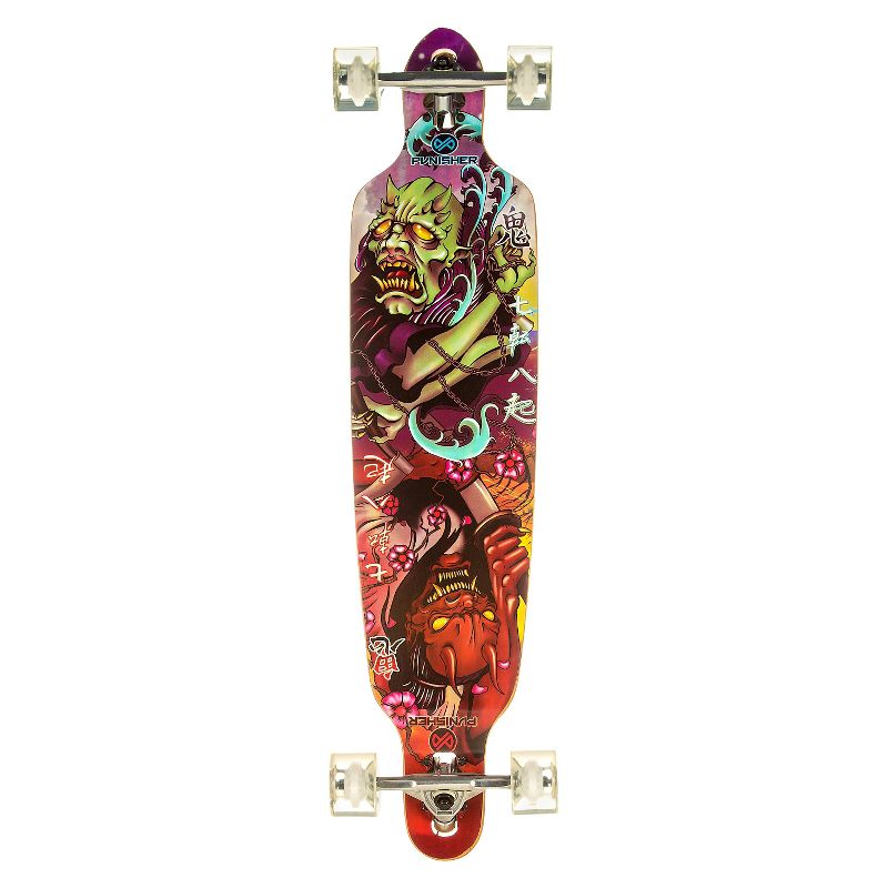 Kryptonics 23" Mini Fat Born Free Cruiser Board - White/Red/Blue