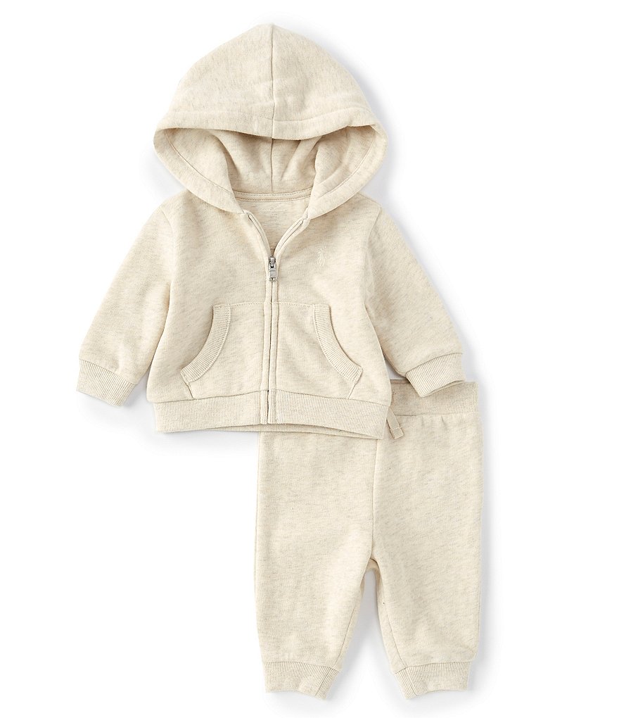 Tommy Hilfiger Baby Boys 12-24 Months Short-Sleeve Striped Polo Shirt & Microsueded Twill Shorts Set