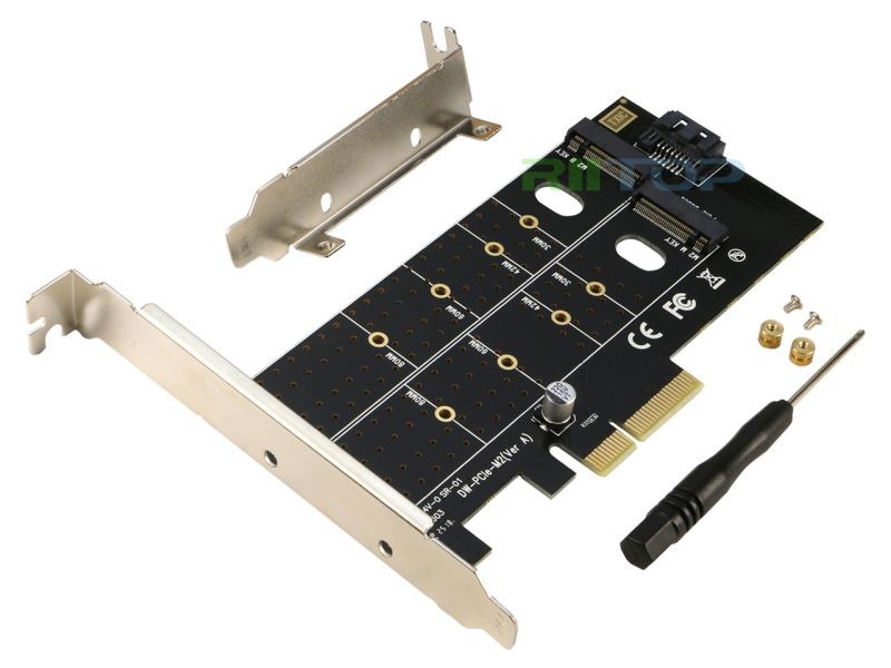 Add on Cards USB 3.1 Dual 10Gbps 2x Type-C Ports PCI Express Controller Riser Card Expansion Adapter for Mac Pro Windows Miner
