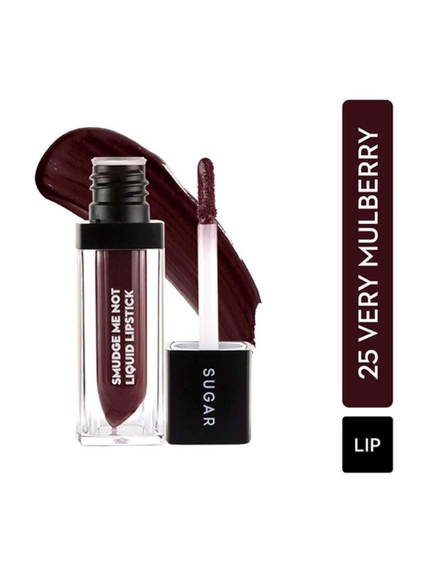 Sugar Cosmetics Smudge Me Not Liquid Lipstick 25 Very Mulberry - 4.5 gm