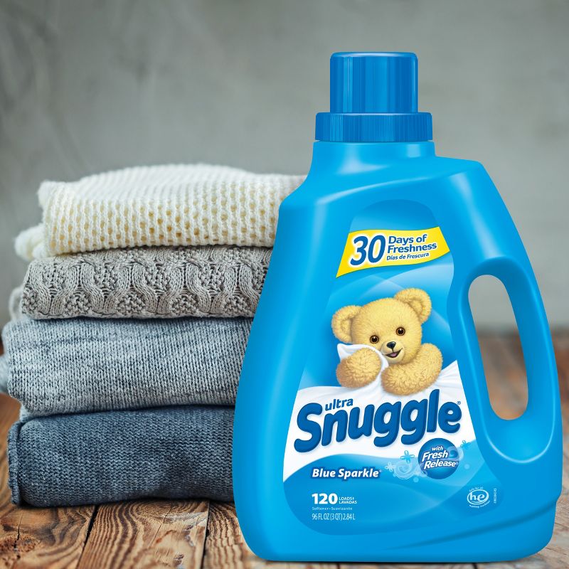 Snuggle Liquid Fabric Softener - Blue Sparkle - 96oz