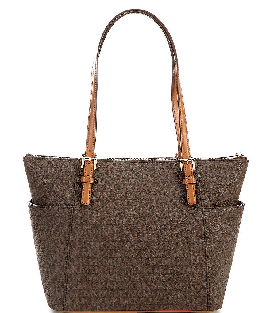 Michael Kors Signature Jet Set East West Top Zip Tote Bag