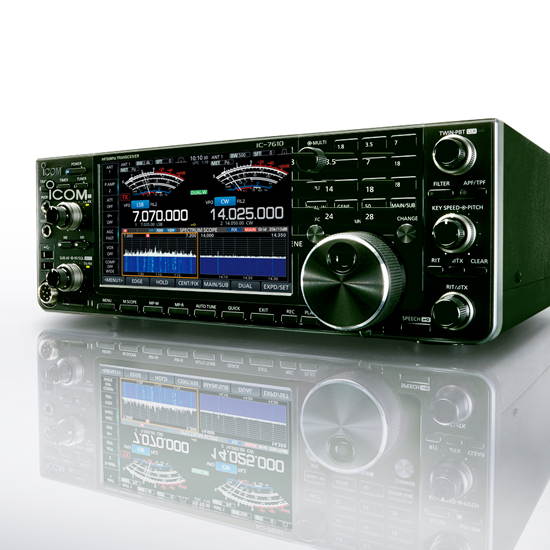 Icom IC-7610 HF/50MHz 100W Base Amateur Radio - The SDR You Have Asked For