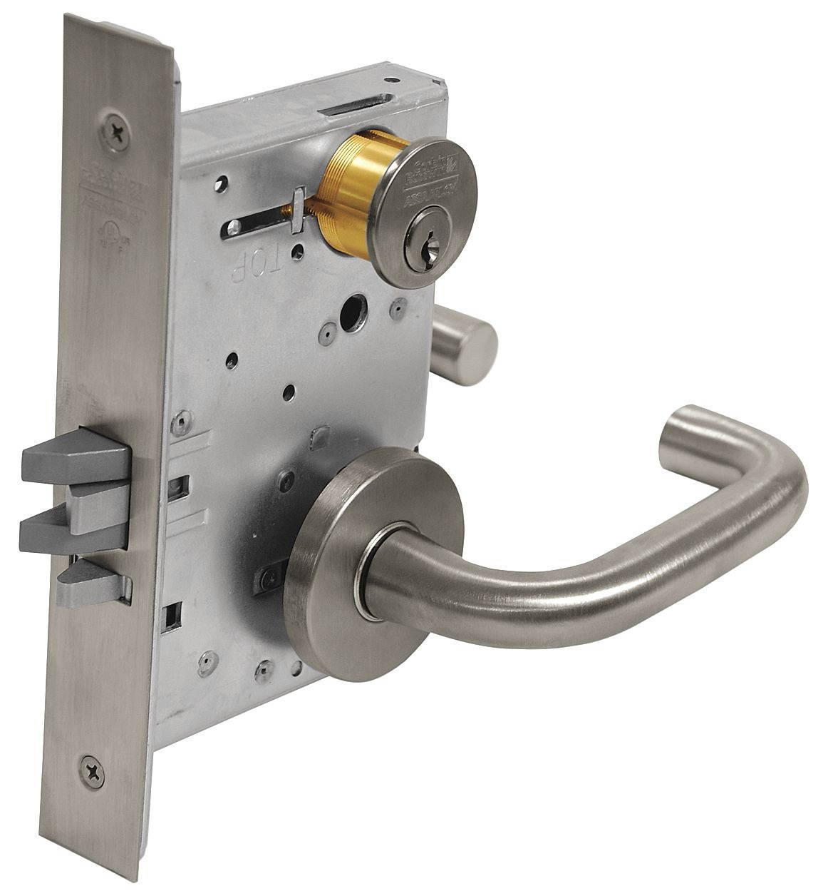 Corbin Russwin - ML2055 LWA 626 - Heavy Duty Mortise Lockset, Mechanical, Different, Satin Chrome, 2 3/4 in Backset,