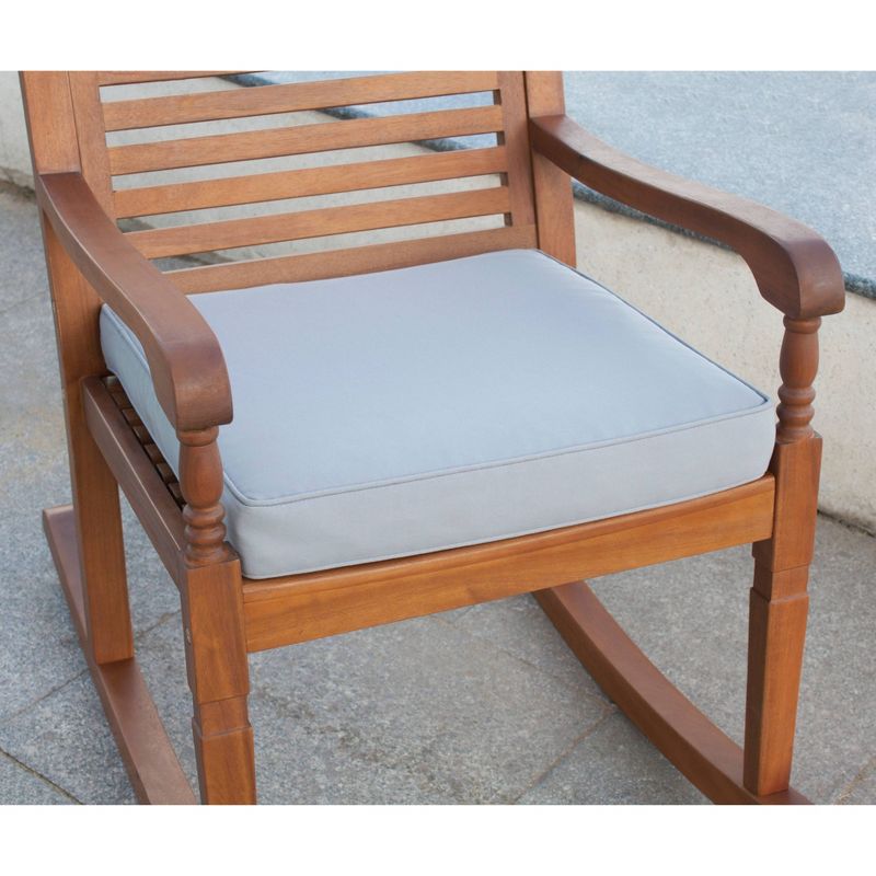 Nantucket Rocking Chair with Gray Cushion - Merry Products