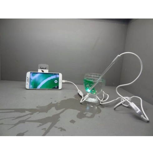 Supereyes Y002 7mm 500X Waterproof Handheld Digital Microscope Borescope Endoscope Otoscope with LED