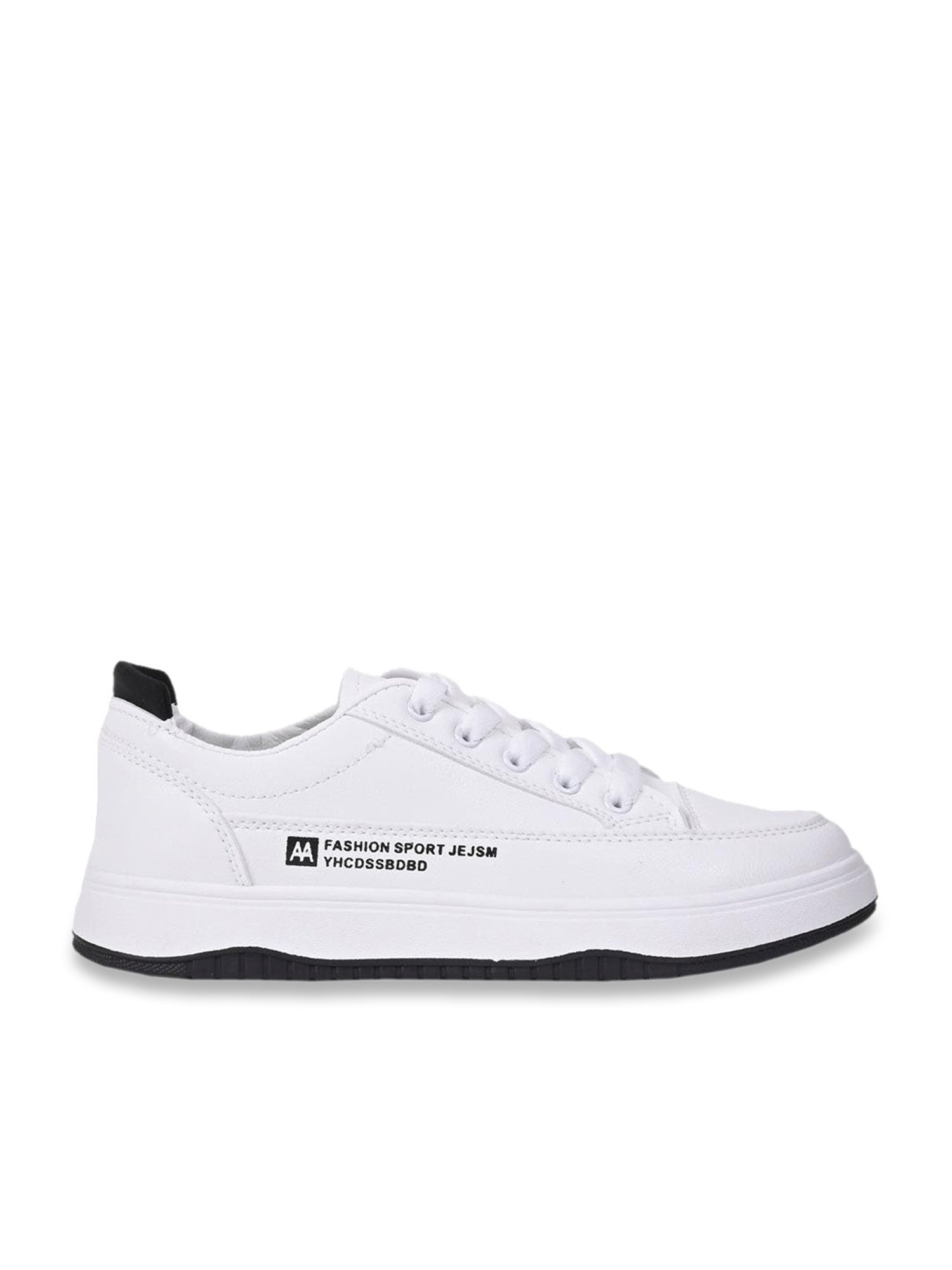 Jove Women's White & Black Sneakers
