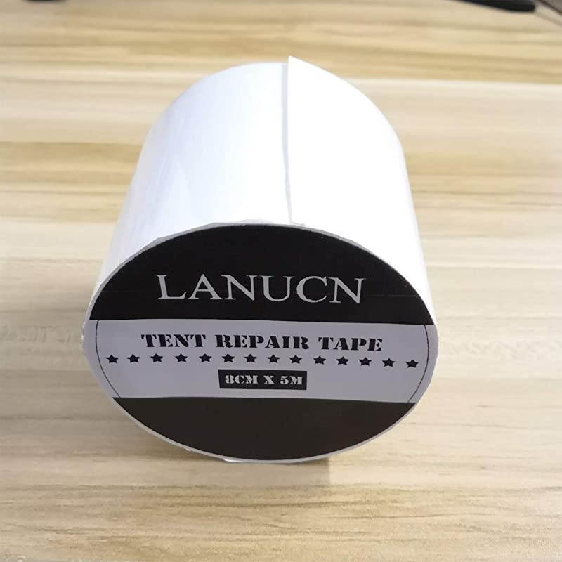 Waterproof Tent Repair Tape Kit Clear Tent Netting Repair KitTenacious Tape Tent Repair for PVC Coated Surface  8cm x 5m