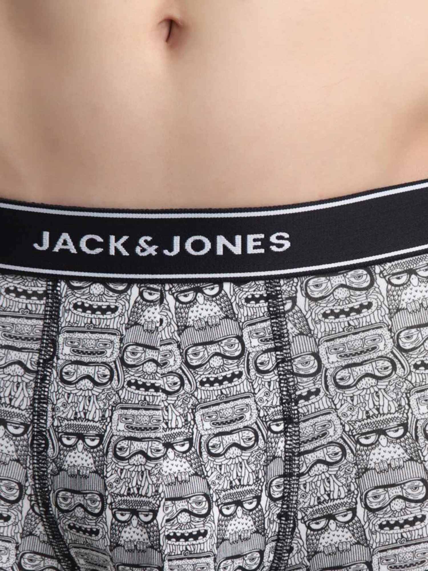 Jack & Jones Cloud Dancer Regular Fit Printed Trunks