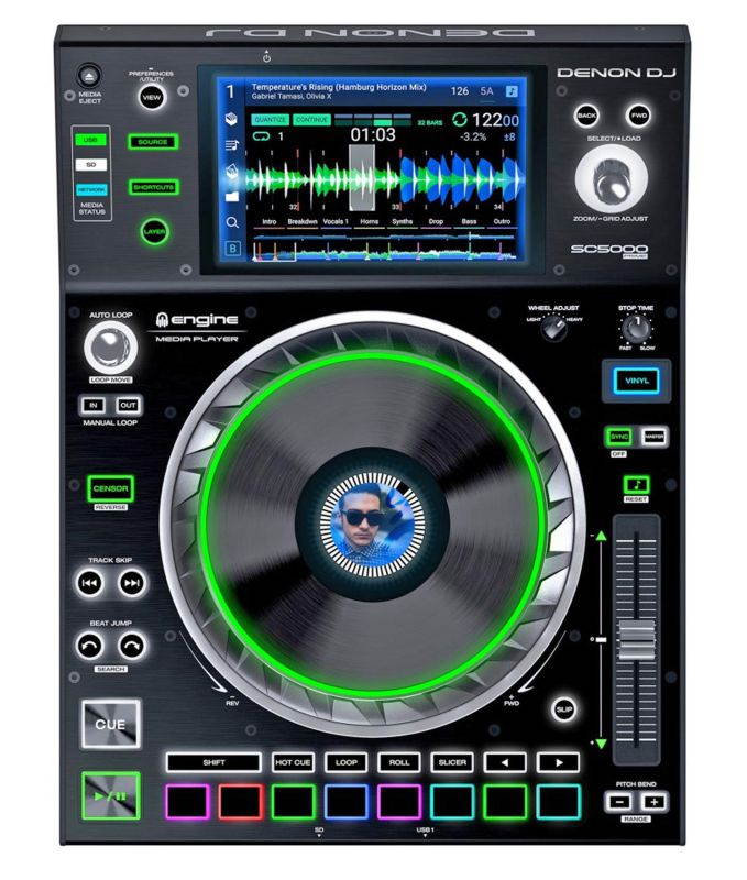 Denon SC5000 Prime DJ Media Player