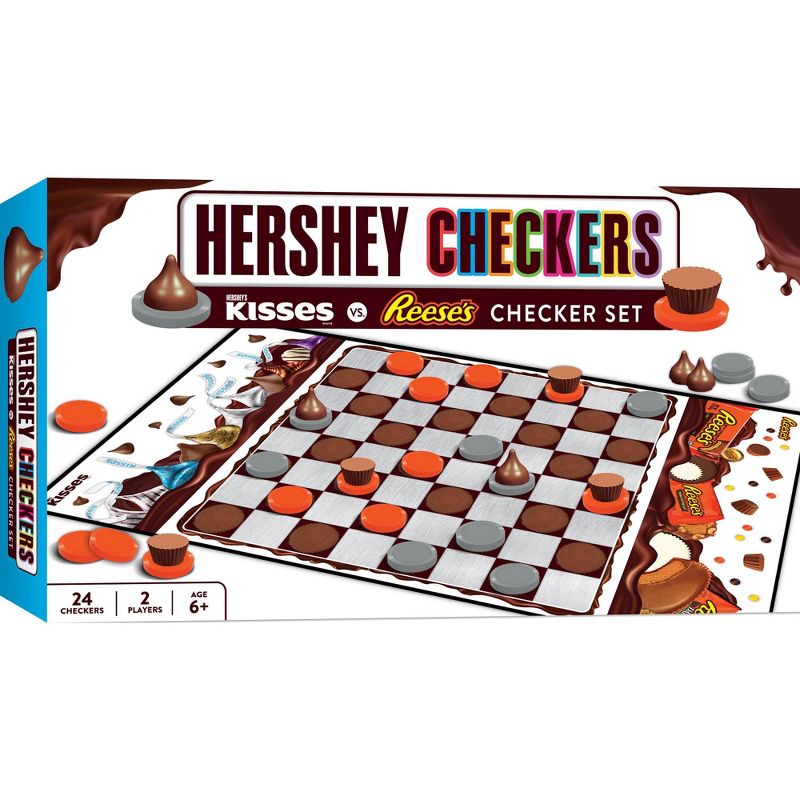 MasterPieces Hershey's Checkers Board Game