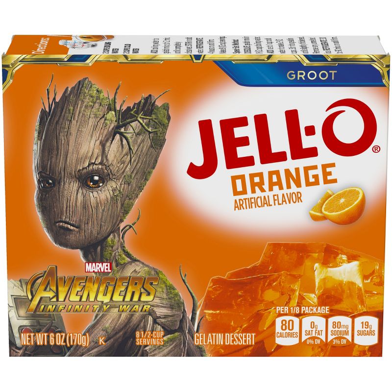 JELL-O Orange Gelatin - 6oz