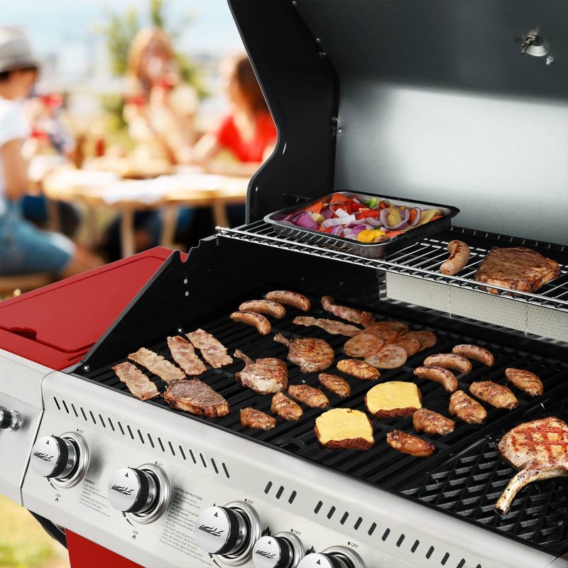 Royal Gourmet Deluxe 5-Burner Gas Grill GA5403R Red