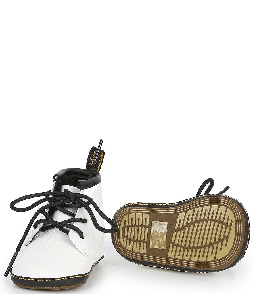 Dr. Martens Kid's 1460 Leather Crib Shoes (Infant)