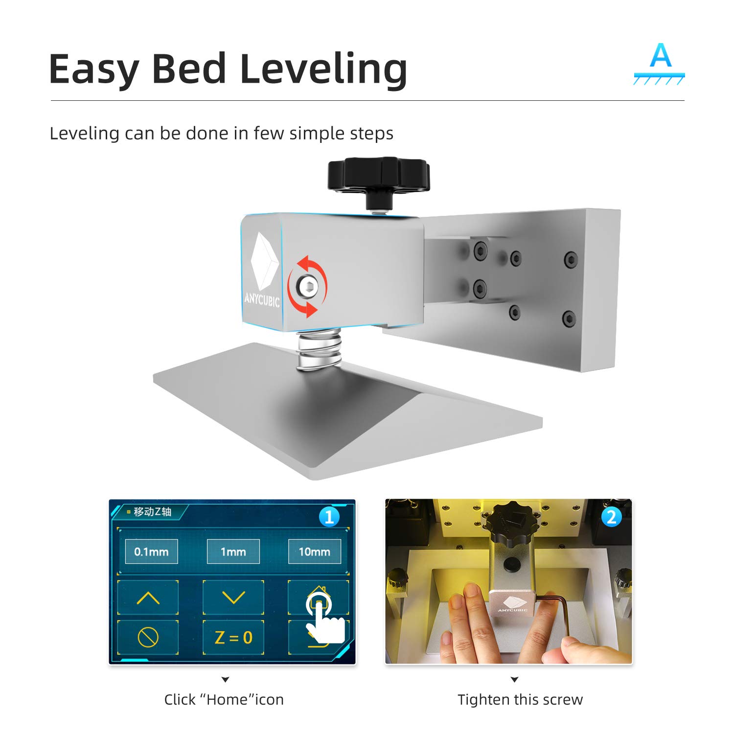 ANYCUBIC Photon Mono SE 3D Printer, UV LCD SLA Photocuring Resin 3D Printer, 6" 2K Mono Screen, WiFi Control, Ultra Fast Printing, Dual Z-axis Linear Rail, Print Size 5.1x3.1x6.3inch