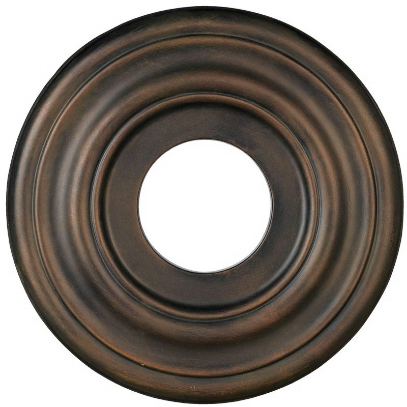 Bressner 12" Wide Bronze Ceiling Medallion