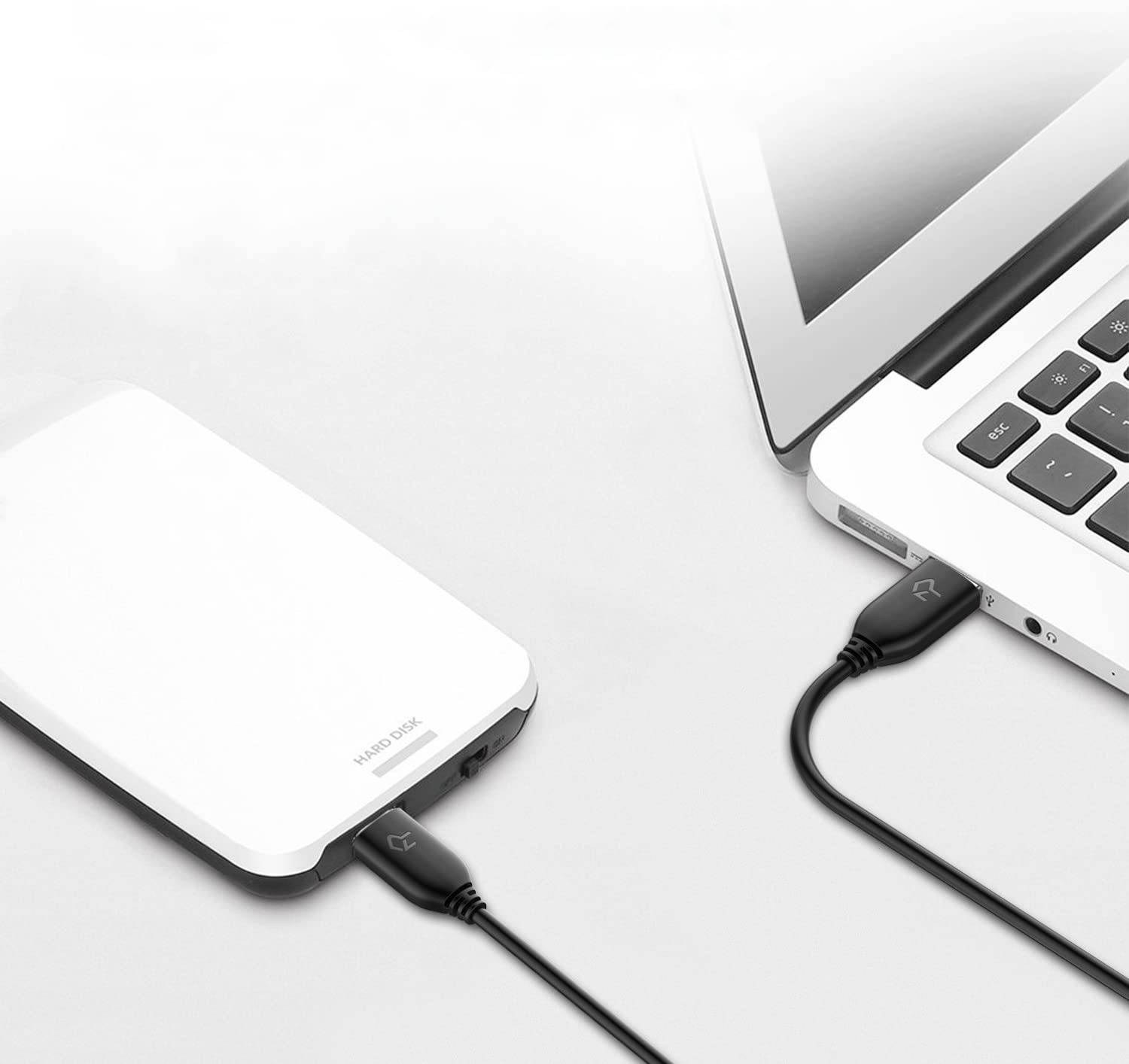 Rankie USB 3.0 Cable, Type A to Type A, 1-Pack 15 Feet