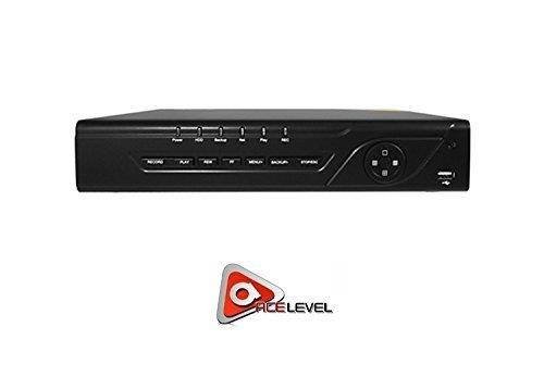 AceLevel 16 Channel HD AHD DVR: 720P/1080P, 2xSATA, 4/1 x RCA In/Out, 16 AHD/Analog Inputs, 8 IP Inputs, Dual Stream, 8CH Simultaneous Playback - DVR-16CH3-TY-A2
