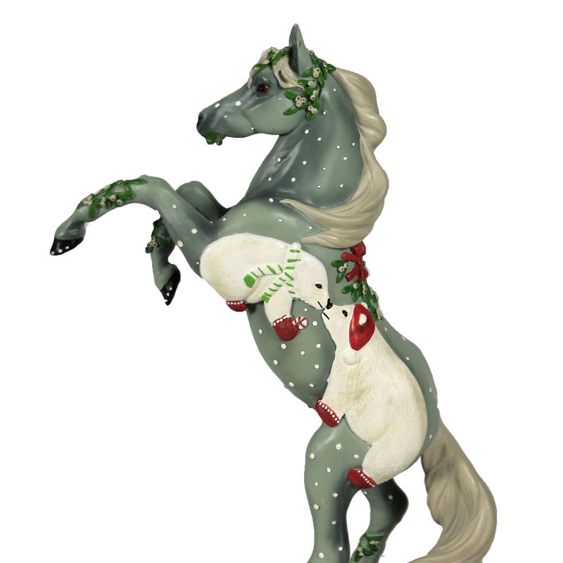 Trail Of Painted Ponies 10.5" Mistletoe Kisses Lorna Matsuda  -  Decorative Figurines