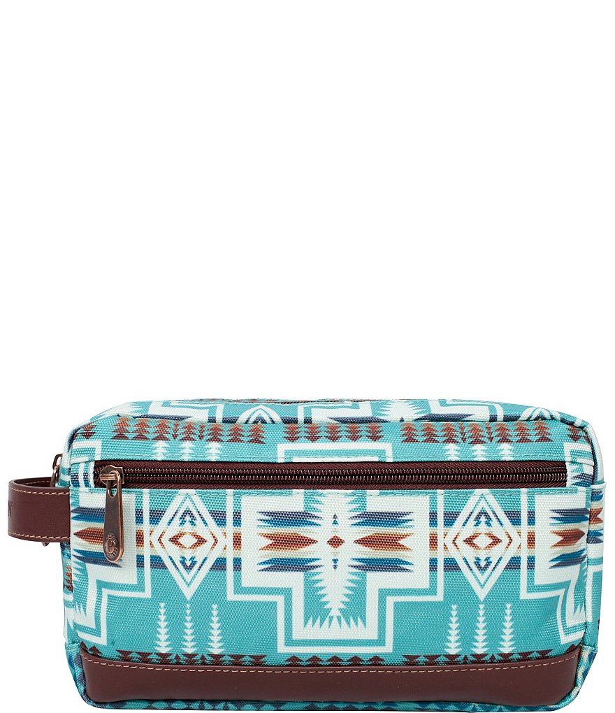 ROYCE New York Leather Large Cosmetic Bag