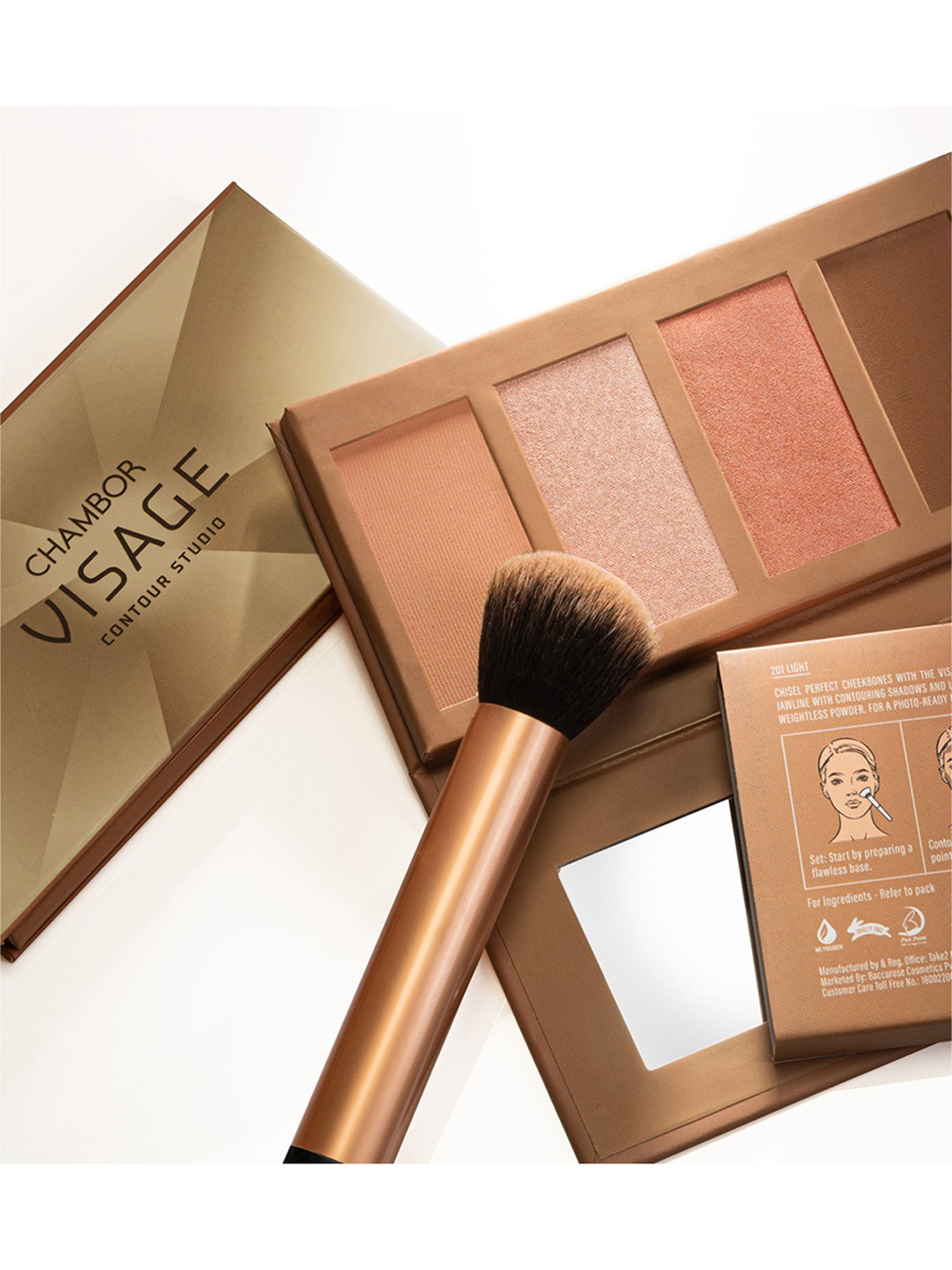 C2P PROFESSIONAL MAKEUP Prom Butter Contour Amber 01 - 4 gm