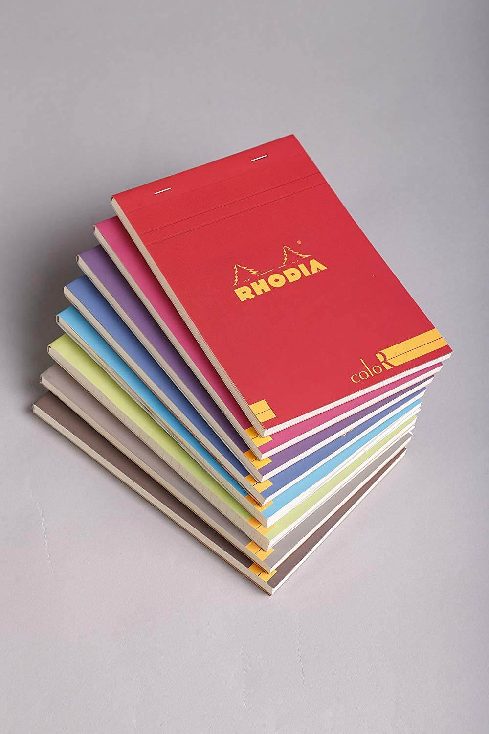 Rhodia ColorR Pad Lined 8.25X11.75 Poppy