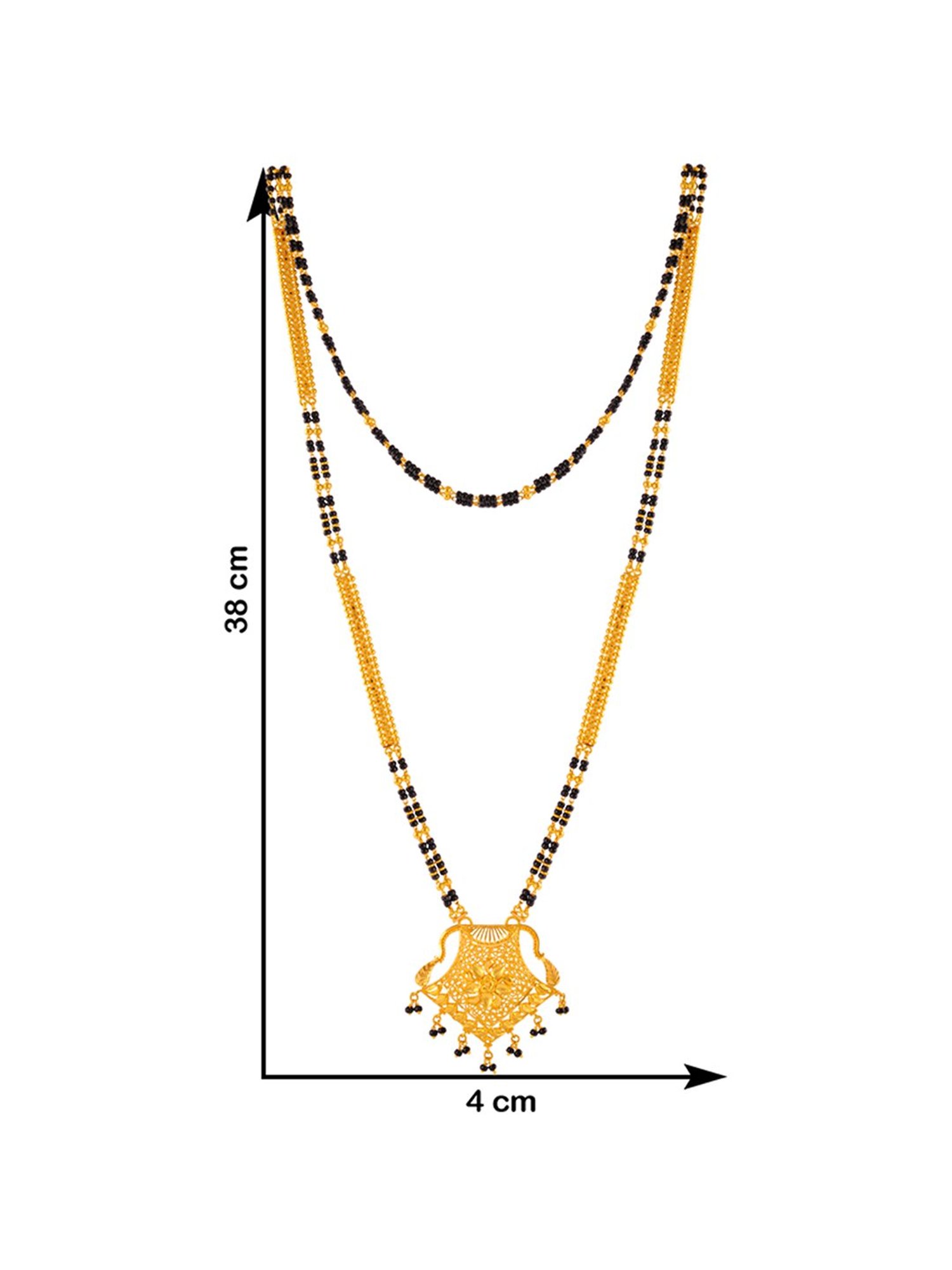 P.C. Chandra Jewellers 22 kt Gold Mangalsutra