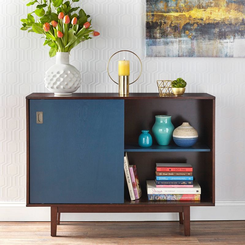 Menlo Console Table Walnut - Angelo Home