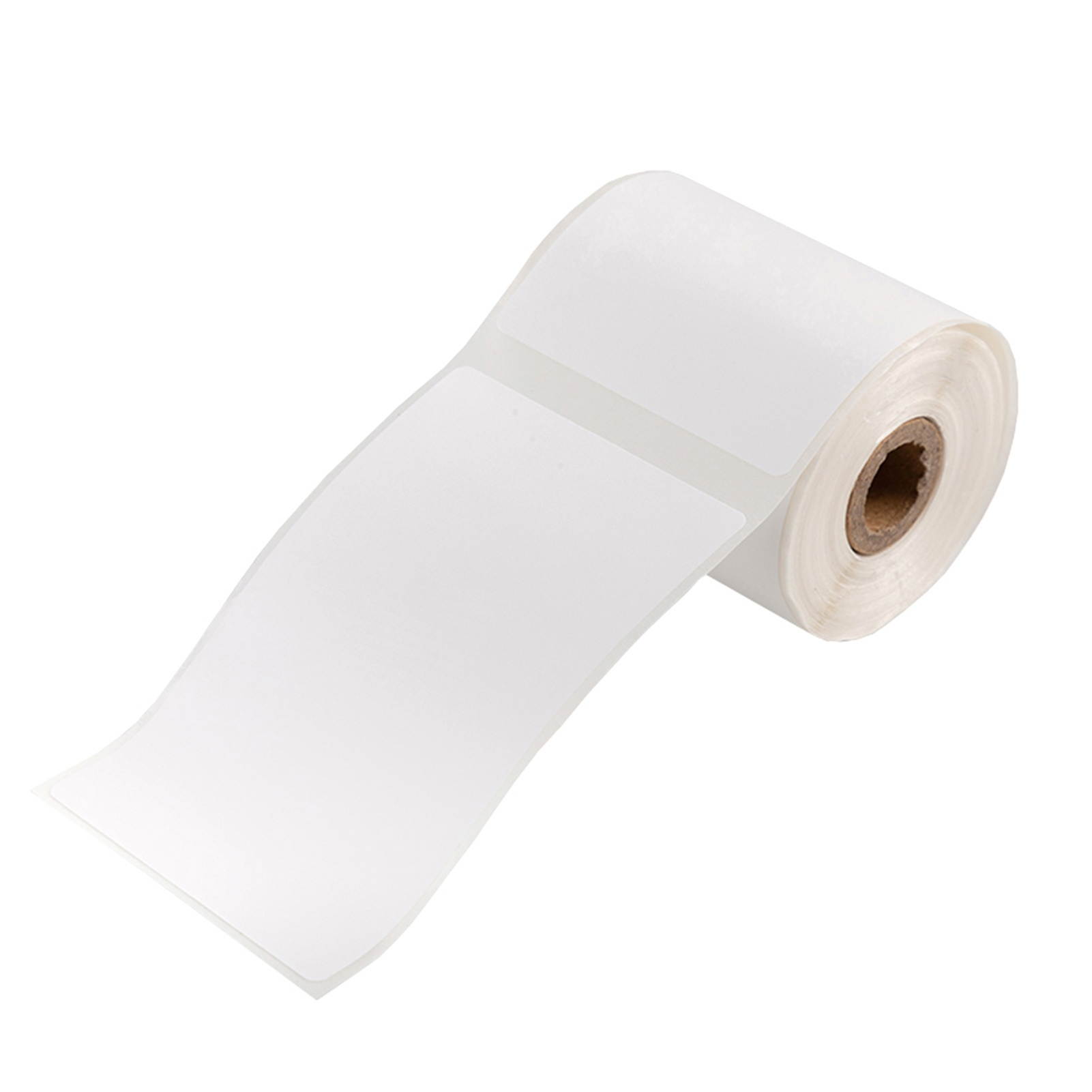 Aibecy Self-Adhesive Thermal Paper Roll Name Size Price Label Paper 50*80mm 100sheets/roll Compatible with Phomemo M110 Thermal Printer