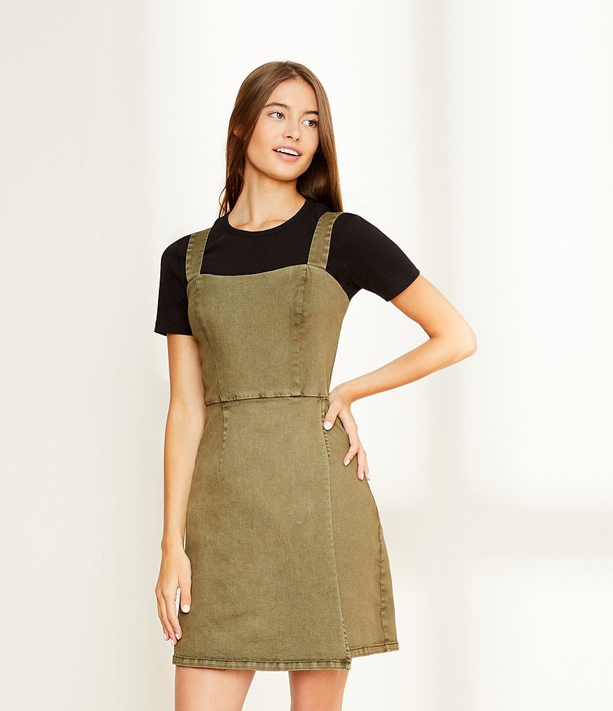 Copper Key Knit Short Sleeve Ribbed Knit Tee