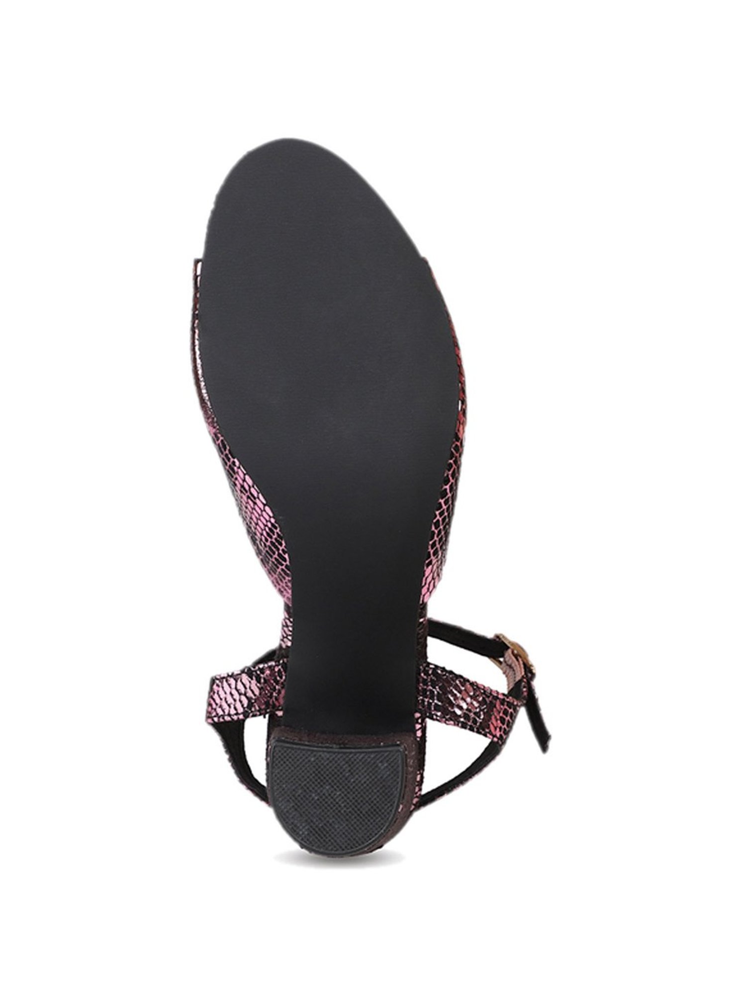 Design Crew Women's Pink Ankle Strap Sandals