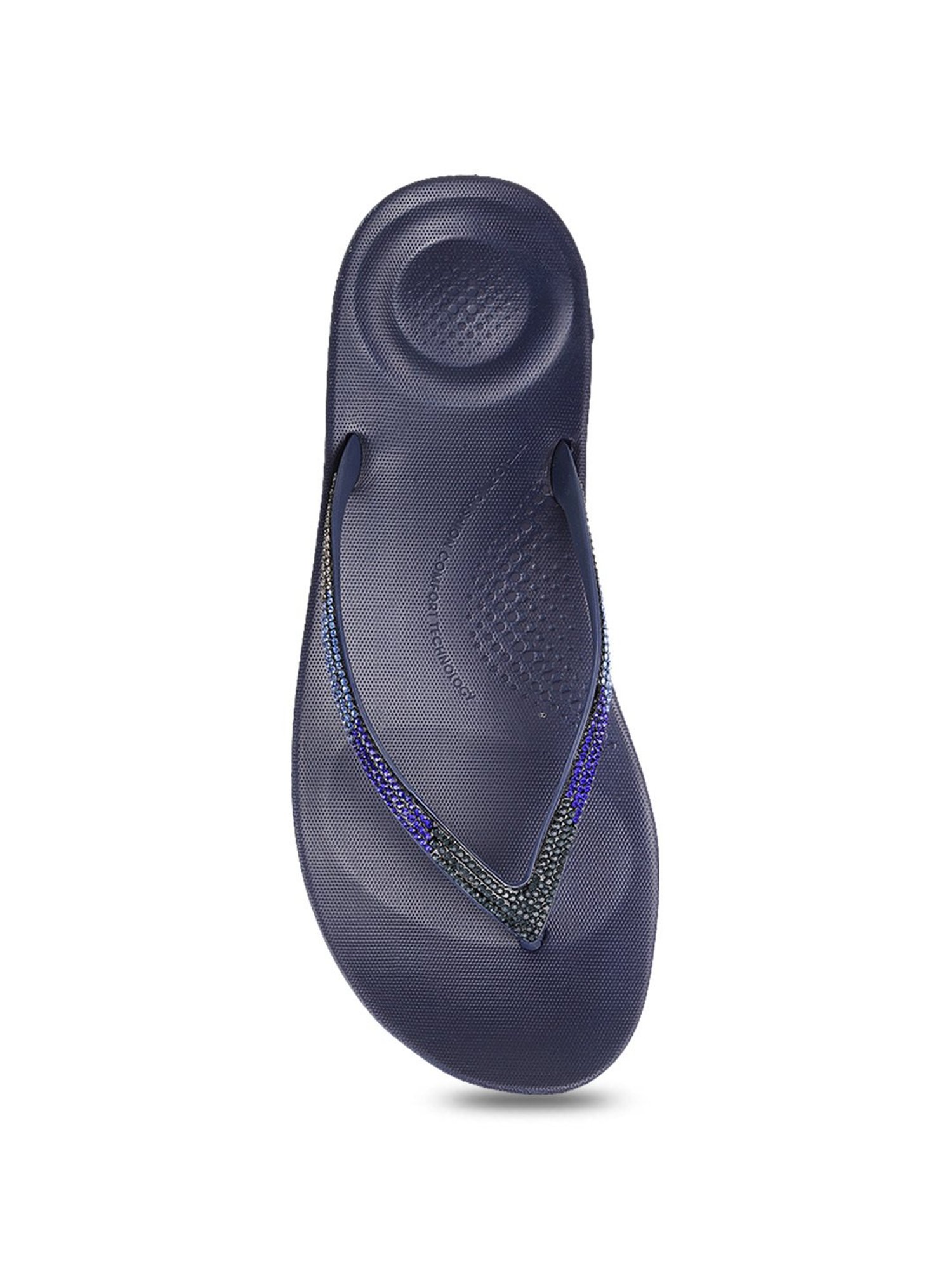 FitFlop Women's Navy Flip Flops
